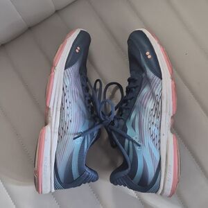 Ryka Women's Blue Shoes Lace-Up Walking Running Sneakers 9-9.5